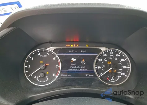 2021 Nissan Sentra Sr z USA, uszkodzony, nr VIN 3N1AB8DV6MY218381